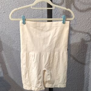 Cream Shapewear Shorts